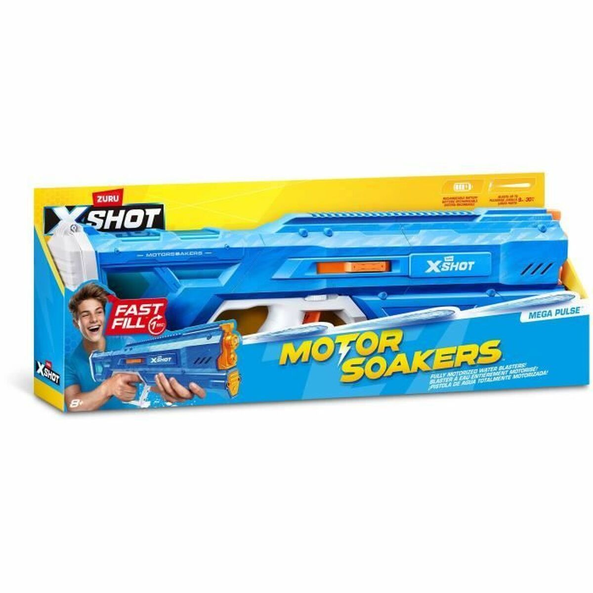 Pistola de Agua Zuru X-SHOT Mega Pulse 1,1 L