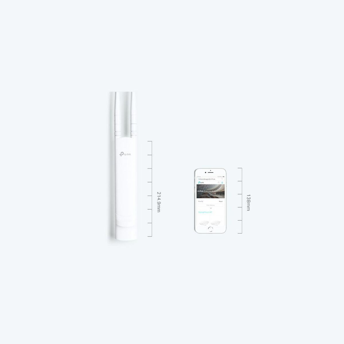 Punto de Acceso TP-Link EAP113-OUTDOOR Blanco Multicolor