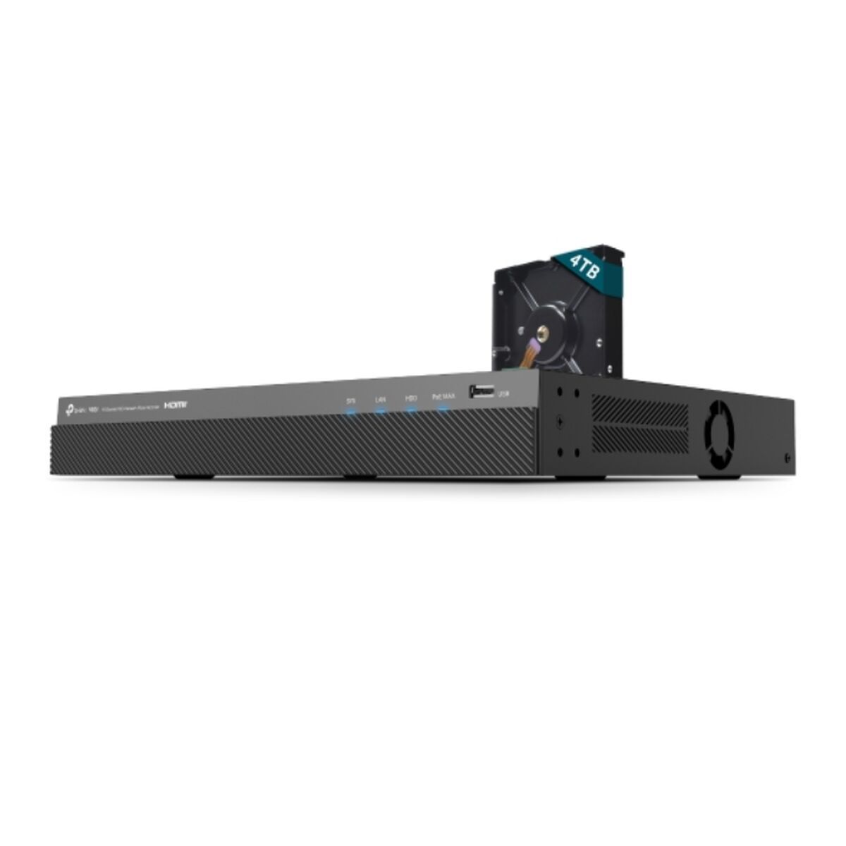 Video Grabador en Red TP-Link VIGI NVR2016H-16MP-4TB Negro