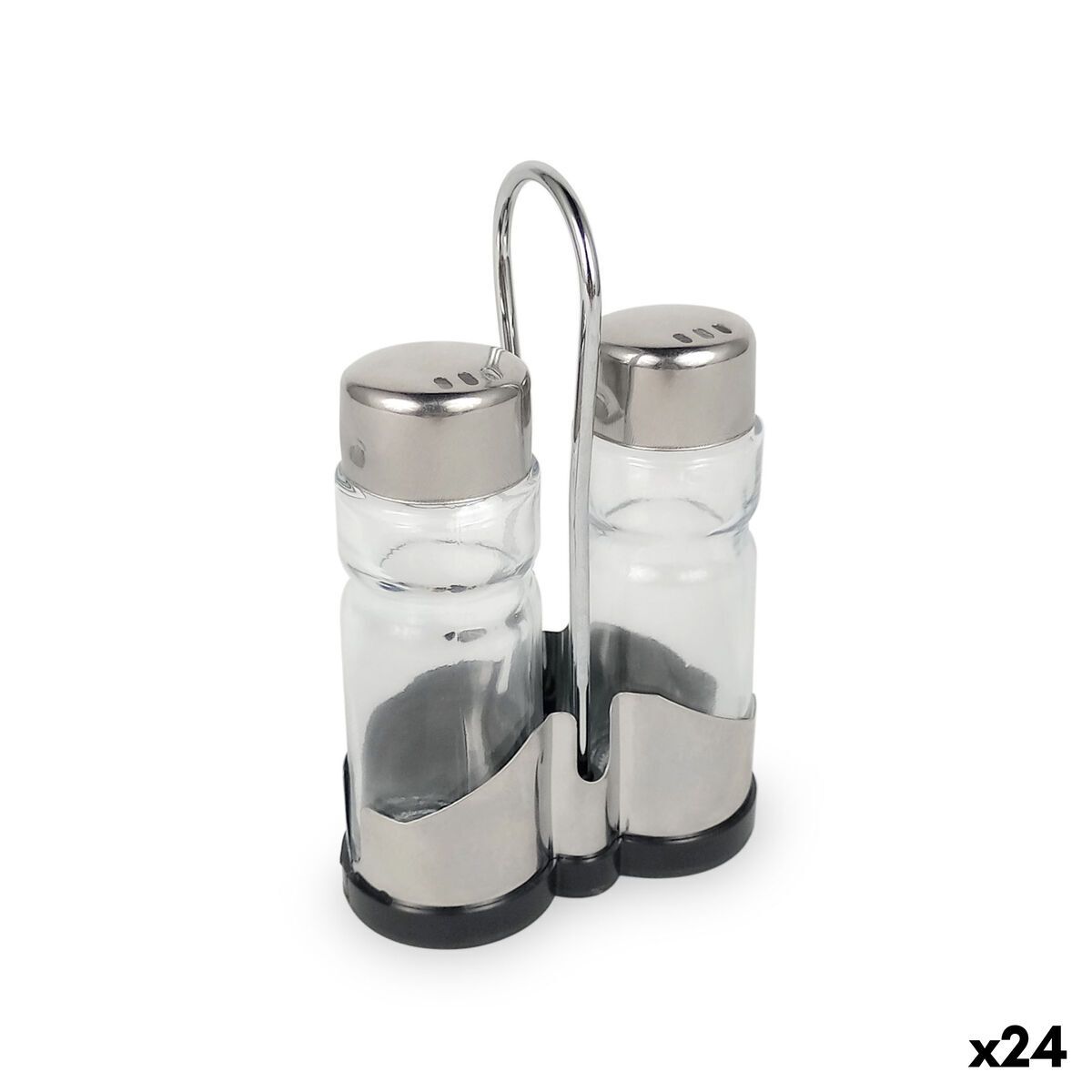 Salero con Tapa My Bar Metal 47 ml 2 Piezas (24 Unidades)