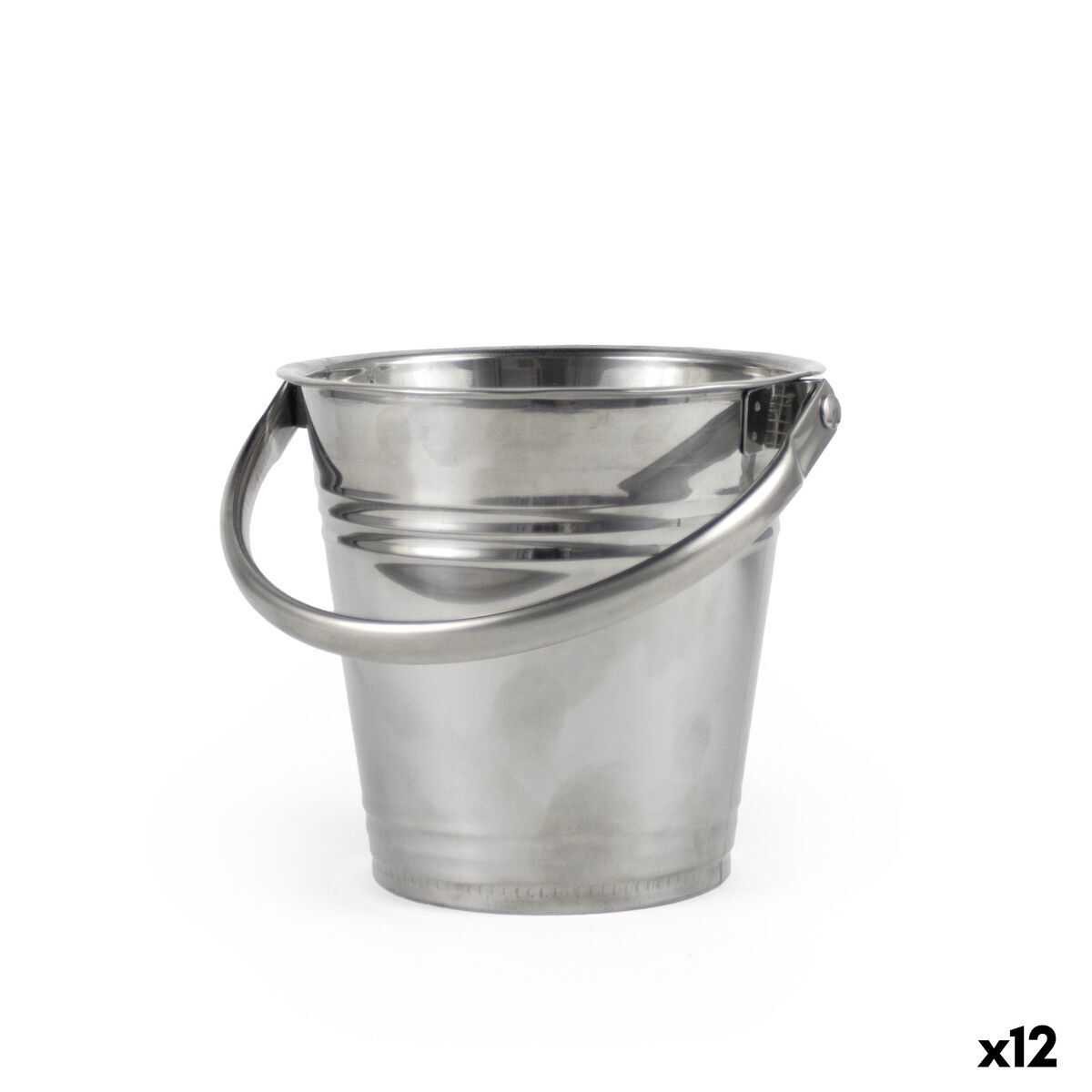 Cubitera My Bar Acero 1 L 12,8 x 12,4 cm (12 Unidades)