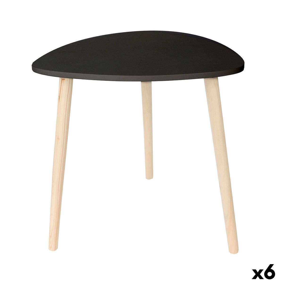 Mesa auxiliar MobleKit 48 x 48 x 46 cm (6 Unidades)