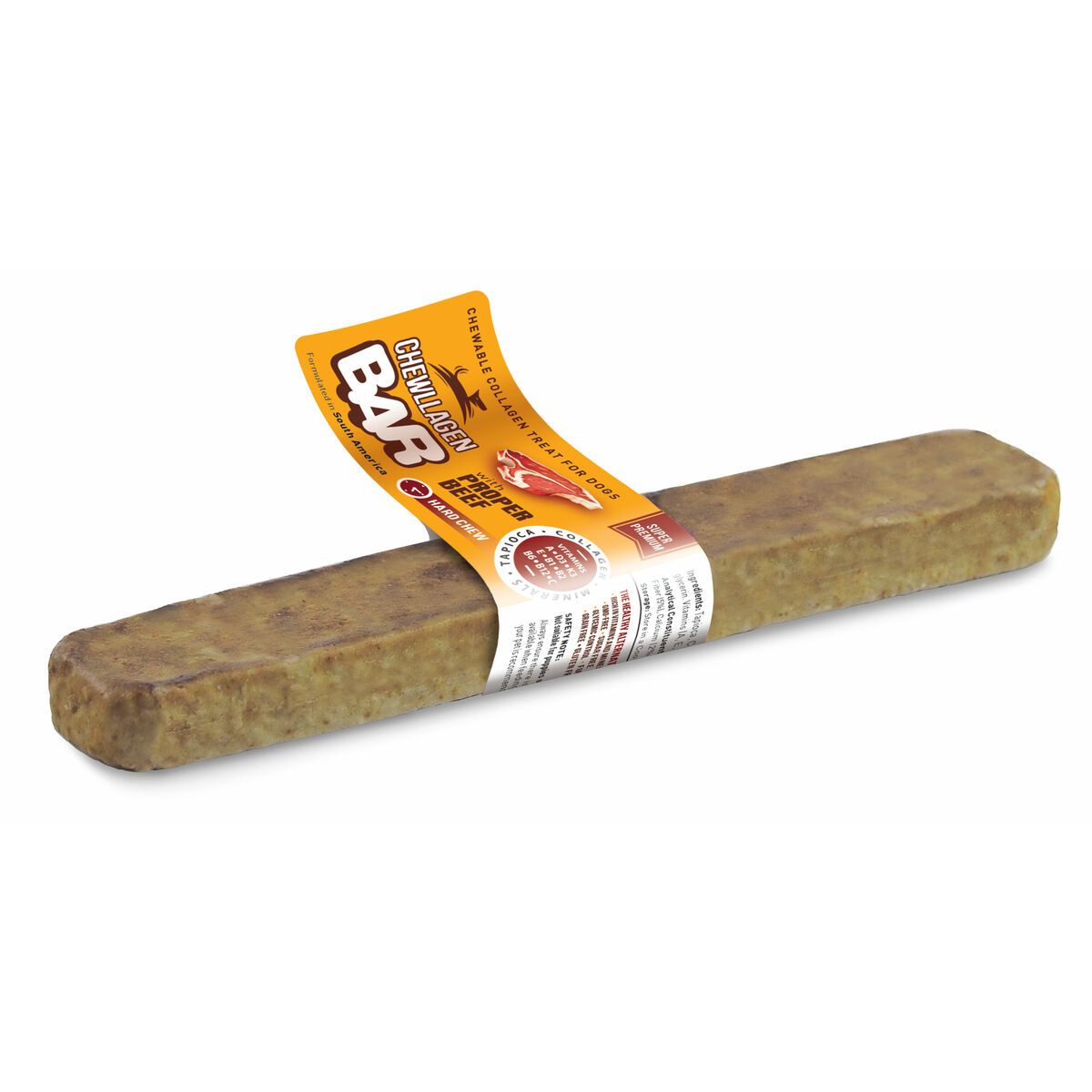 Snack para Perros Chewllagen Ternera 12 Unidades 12 Piezas