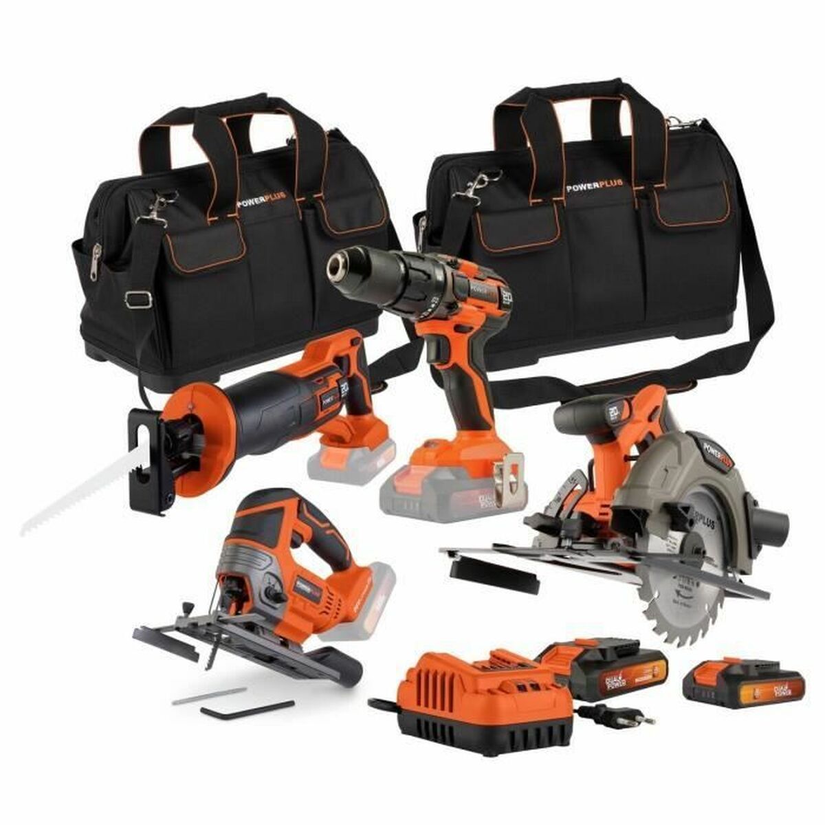 Set de Herramientas Powerplus (4 Unidades)