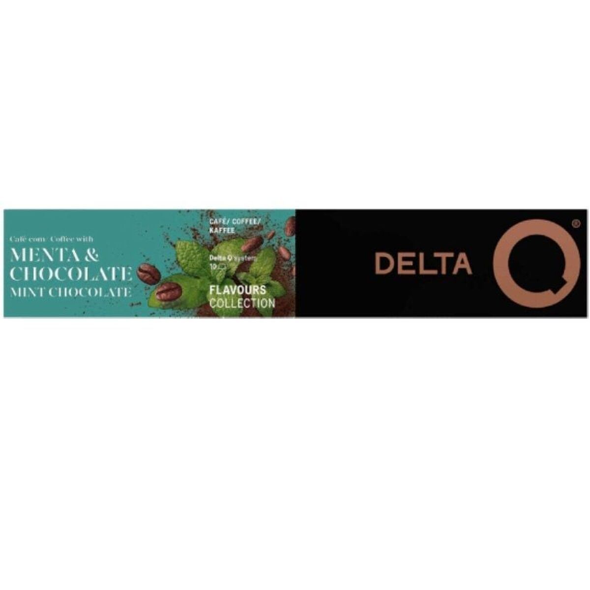 Cápsulas de Café Delta Q Delta Menta y Chocolate 10 Piezas (10 Unidades)