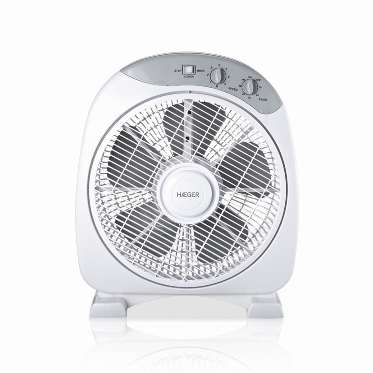 Ventilador de Suelo Haeger FF012004A Blanco