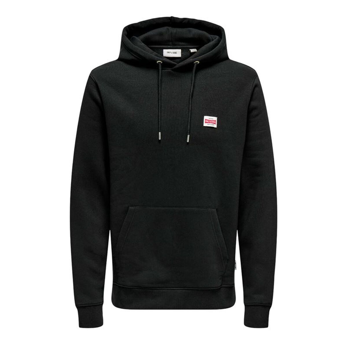 Sudadera con Capucha Hombre Only & Sons Onsdawson Reg Hoodie Vd Negro