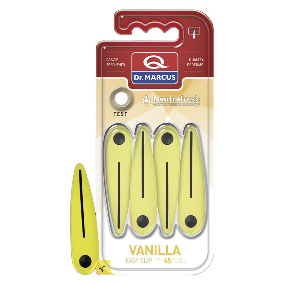 Ambientador para Coche Dr Marcus EASY CLIP VANILLA Vainilla Plástico