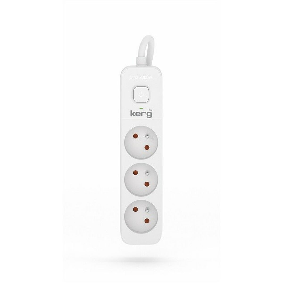 Regleta Enchufes 3 Tomas con Interruptor HSK Data M02376 (3 m)