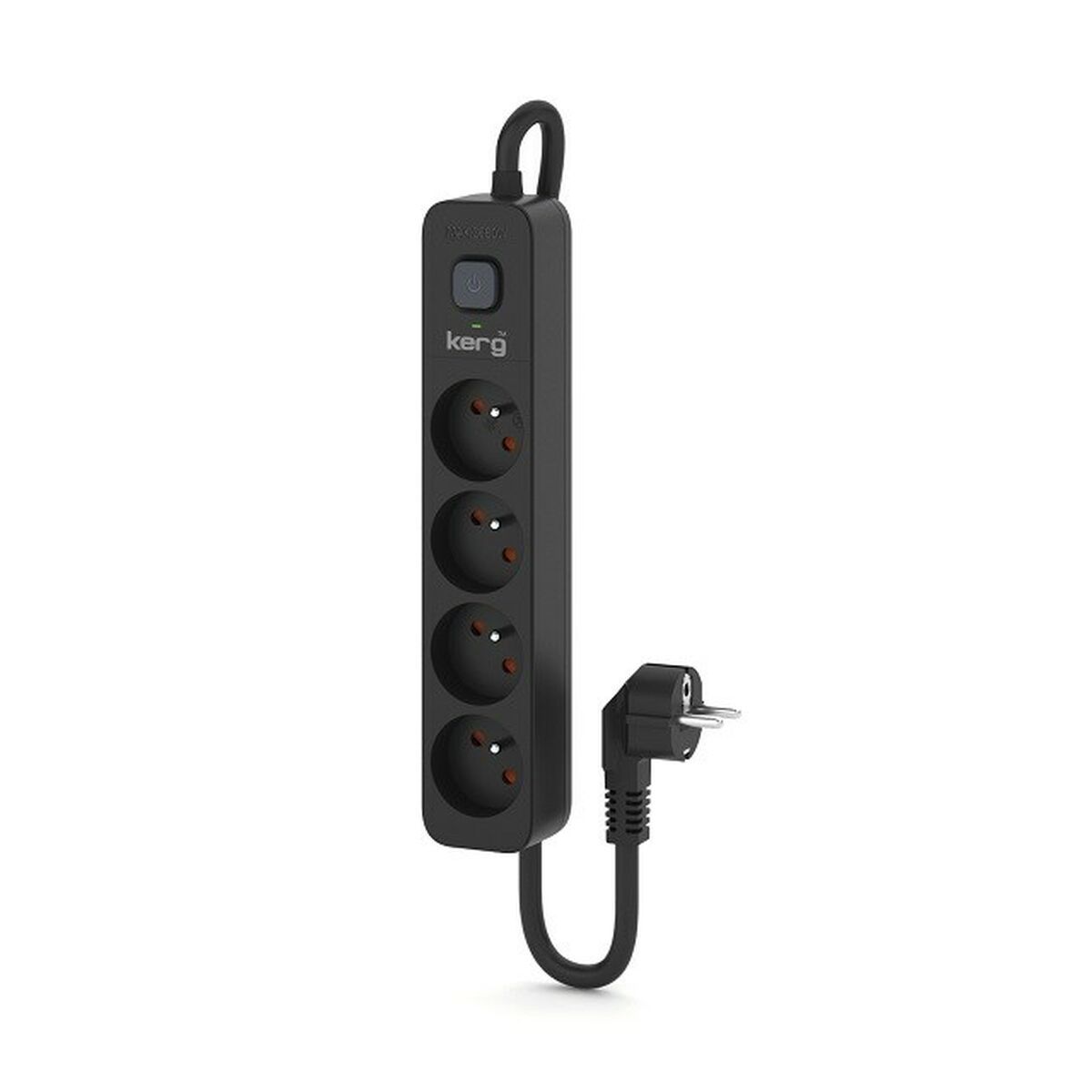 Regleta Enchufes 4 Tomas con interruptor Kerg M02515 (5 m)