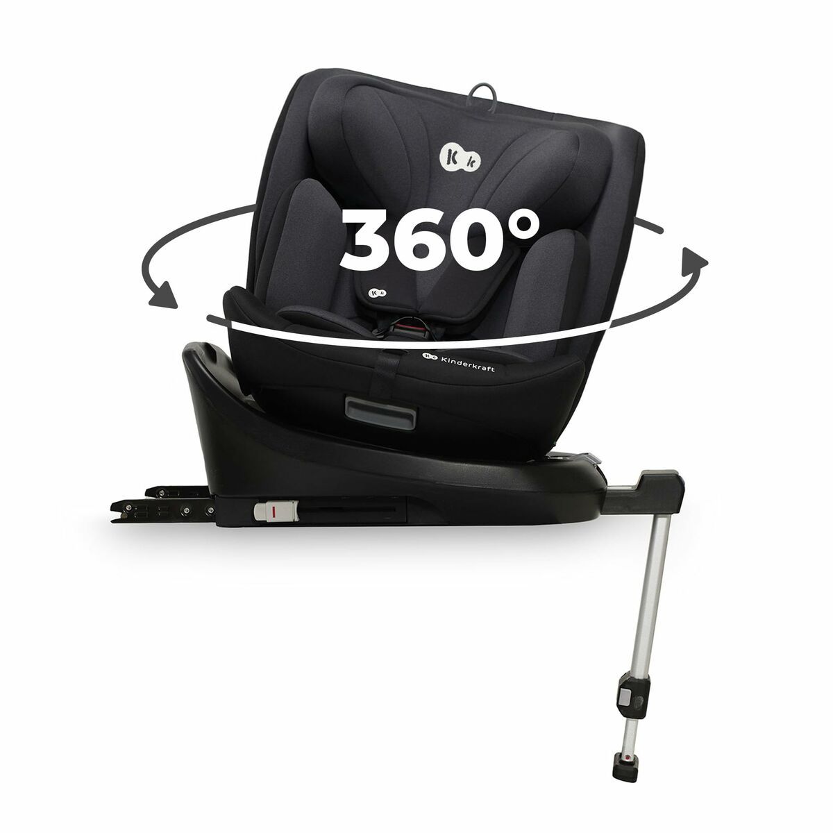 Silla para el Coche Kinderkraft KCI36000BLK0000 Negro
