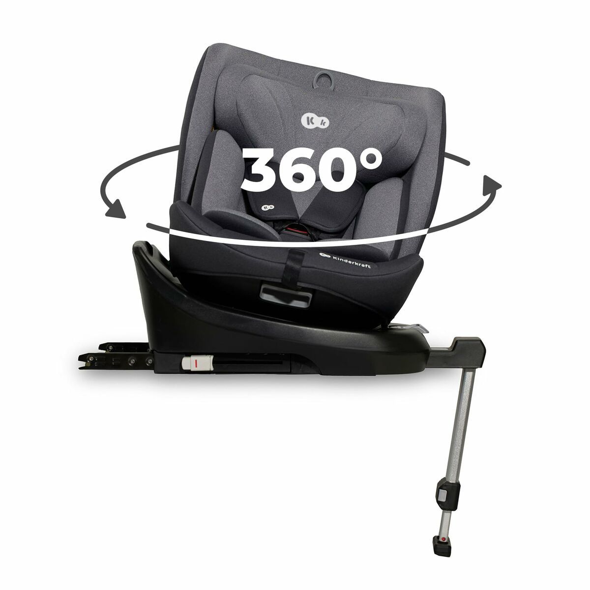 Silla para el Coche Kinderkraft KCI36000GRY0000 Gris