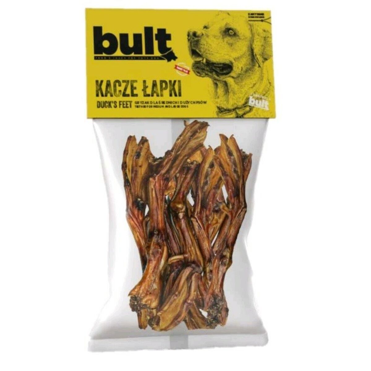 Snack para Perros Bult Duck feet Pato 100 g