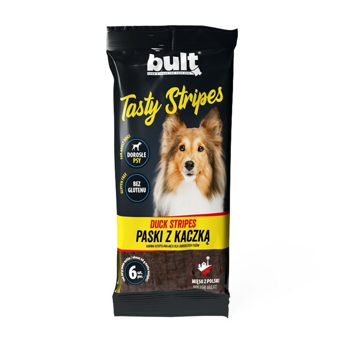 Snack para Perros Bult Tasty stripes Duck Pato 150 g