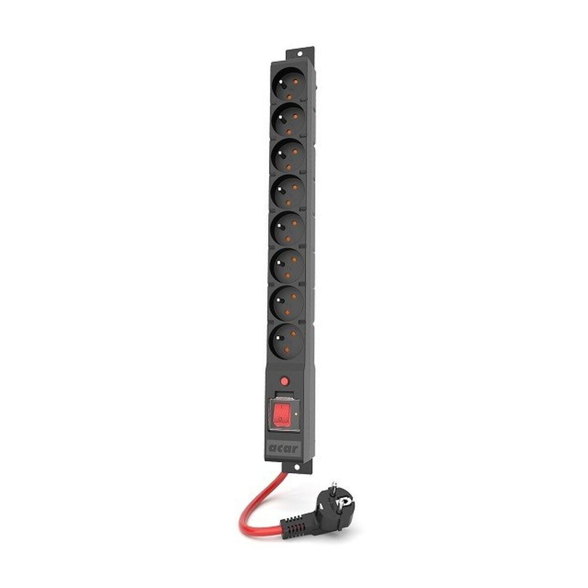 Regleta Enchufes 8 Tomas con Interruptor Acar W2451 (1,5 m)