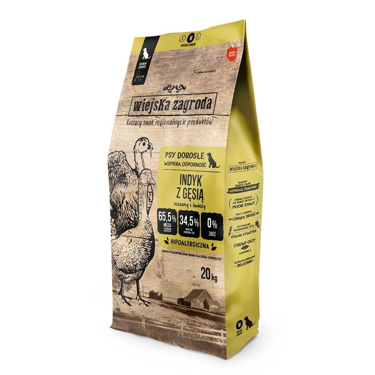 Pienso WIEJSKA ZAGRODA Pavo 20 kg