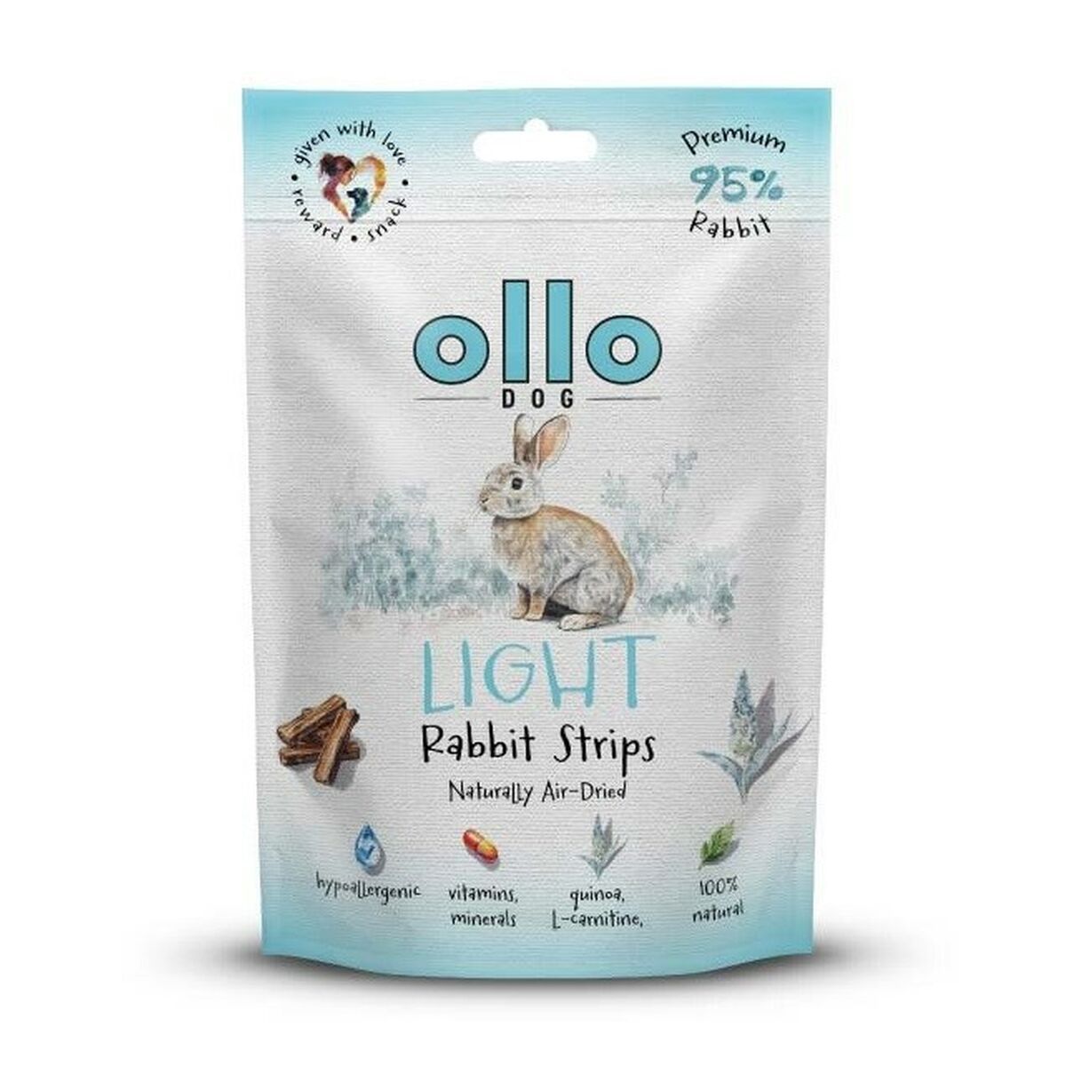 Snack para Perros Ollo Conejo 80 g
