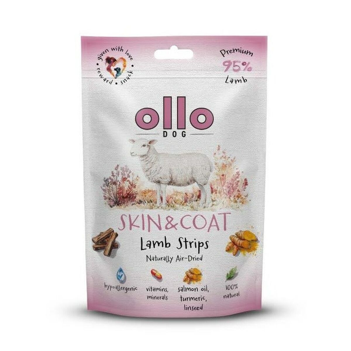 Snack para Perros Ollo Cordero 80 g