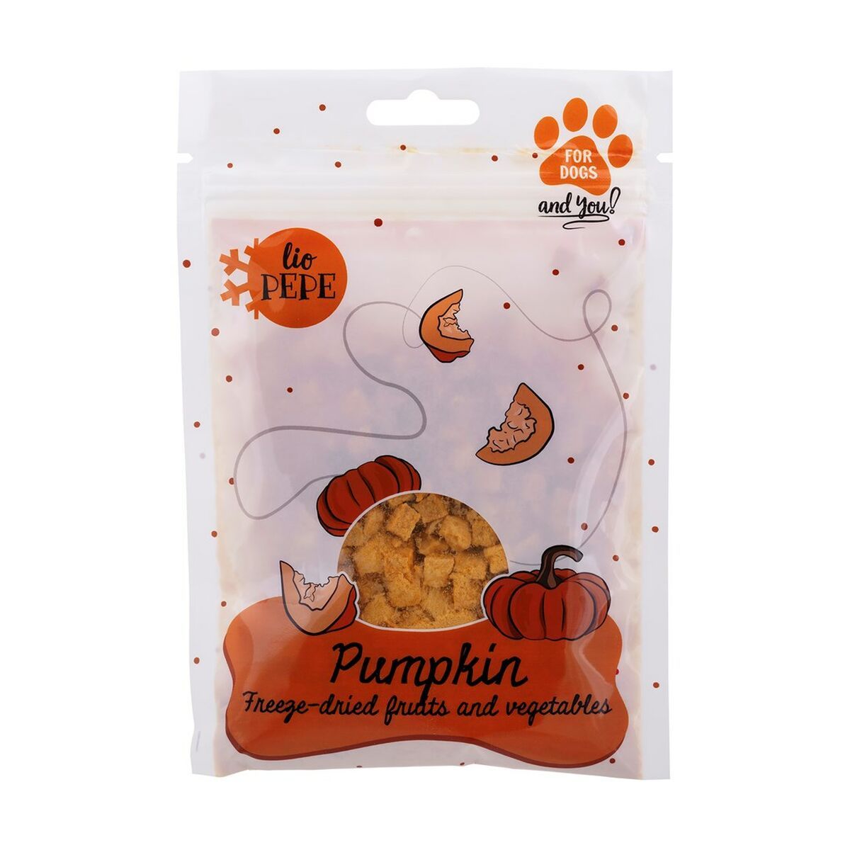 Snack para Perros Paka Zwierzaka Pepe Lio Pumpkin Verduras 20 g