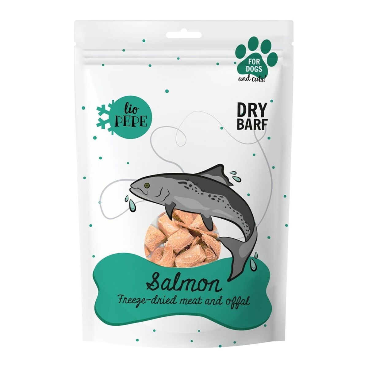 Snack para Perros Paka Zwierzaka Salmón 180 g