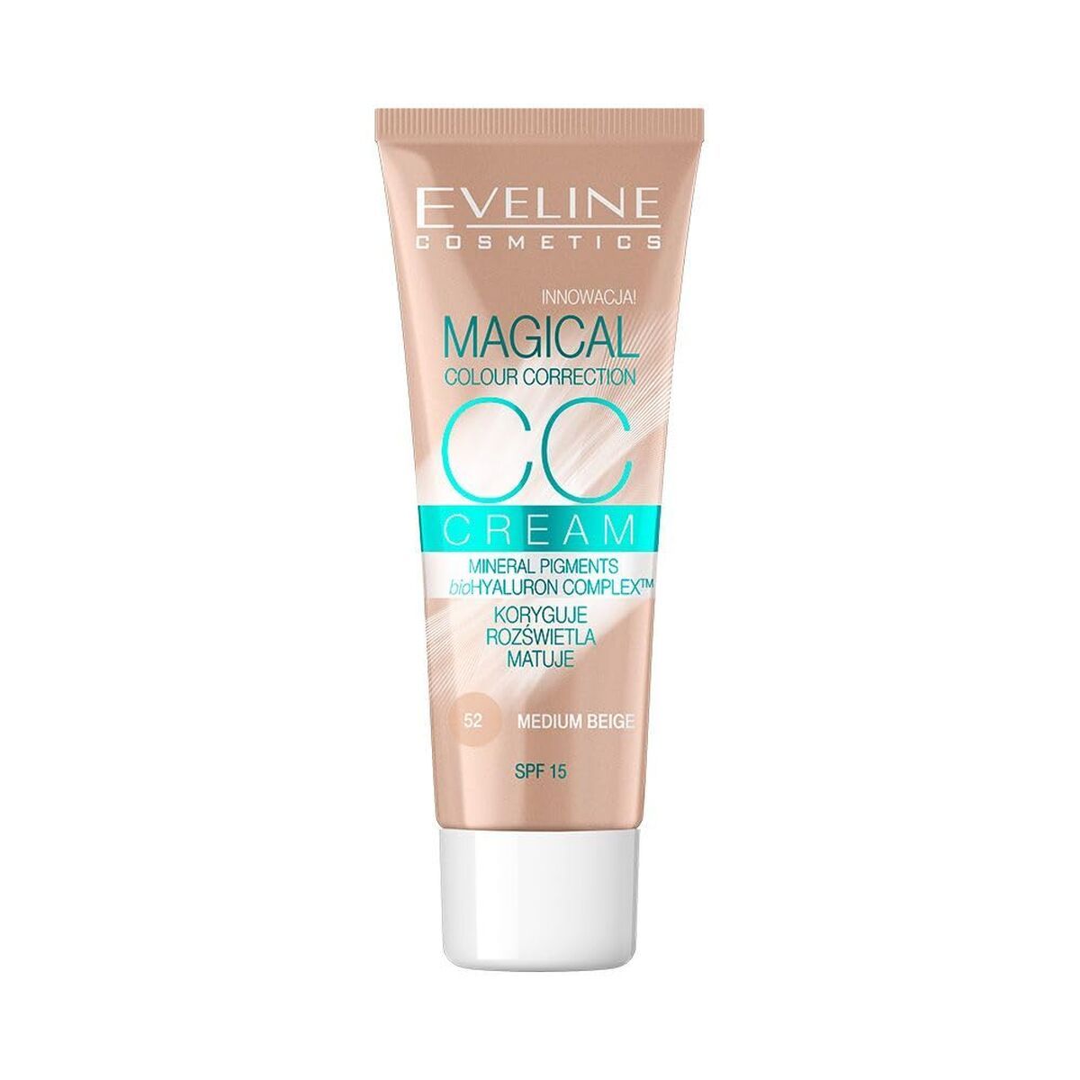 Crema Hidratante CC Cream Eveline medium beige