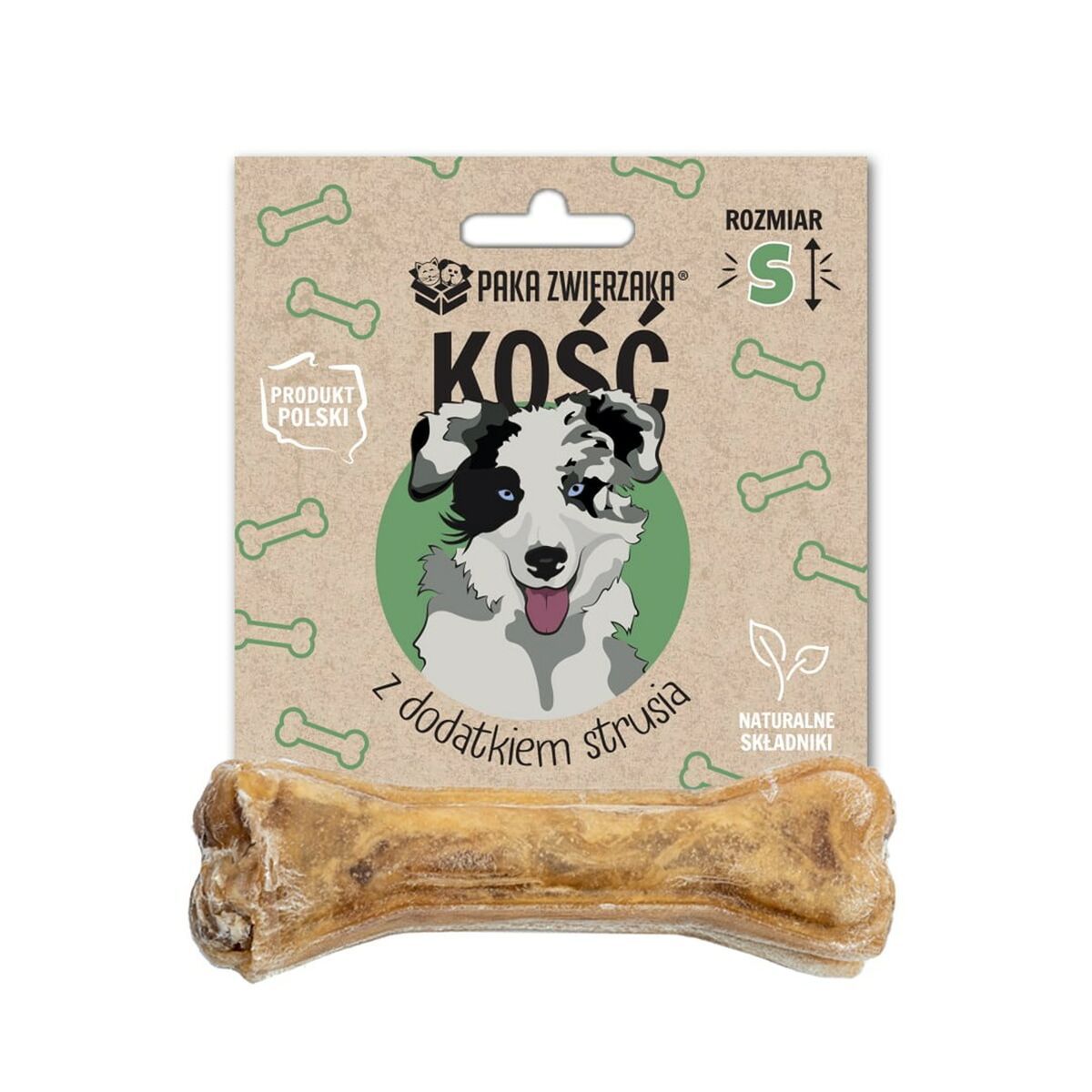 Snack para Perros Paka Zwierzaka Avestruz
