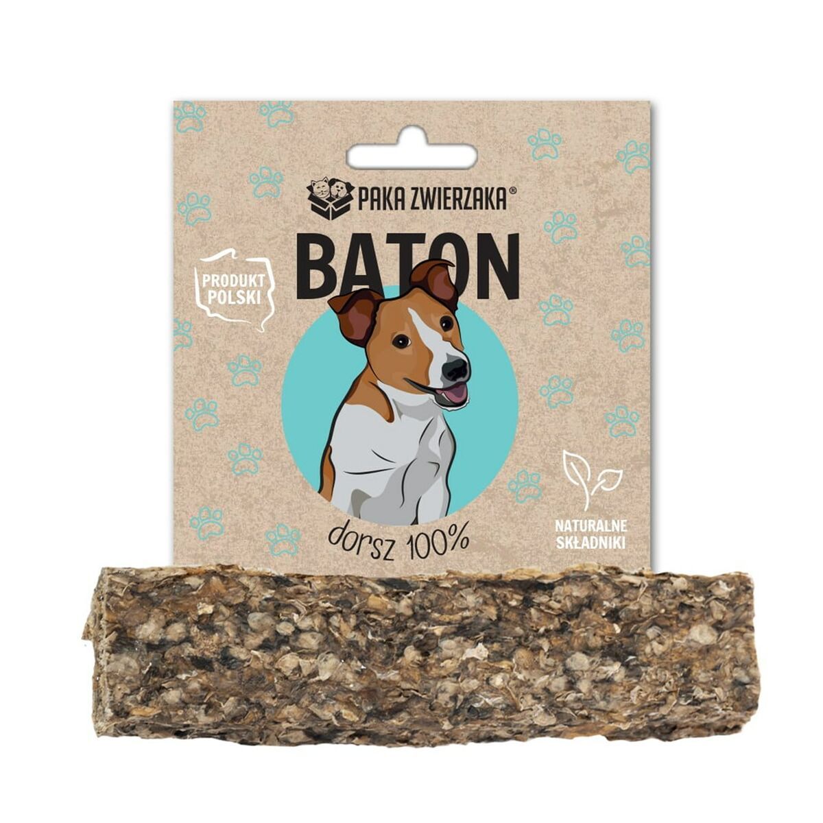 Snack para Perros Paka Zwierzaka Cod Bar 12 cm Pescado