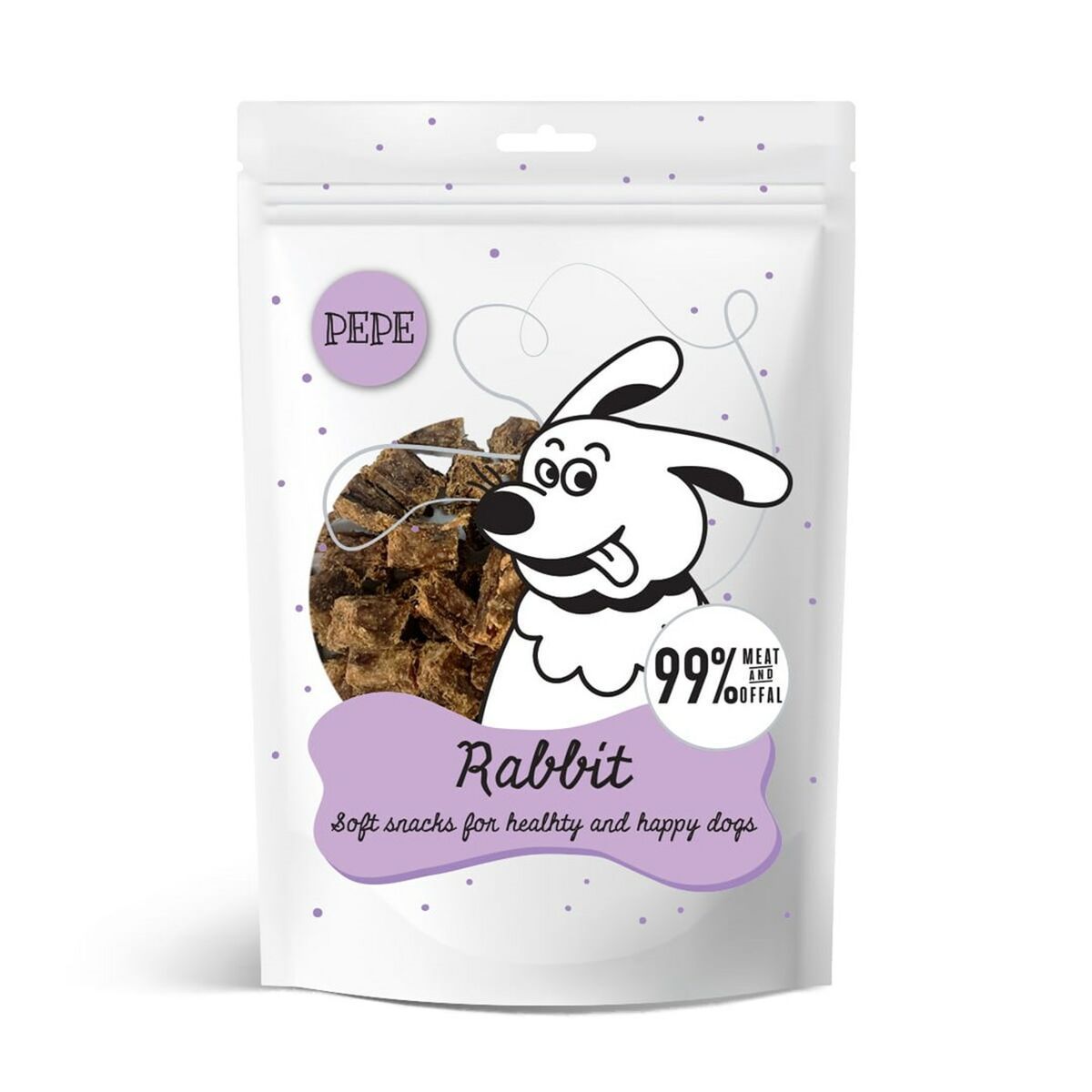 Snack para Perros Paka Zwierzaka Pepe Rabbit Conejo 70 g