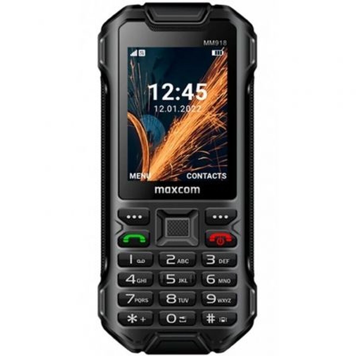 Teléfono Móvil para Mayores Maxcom MM918-BLACK V2