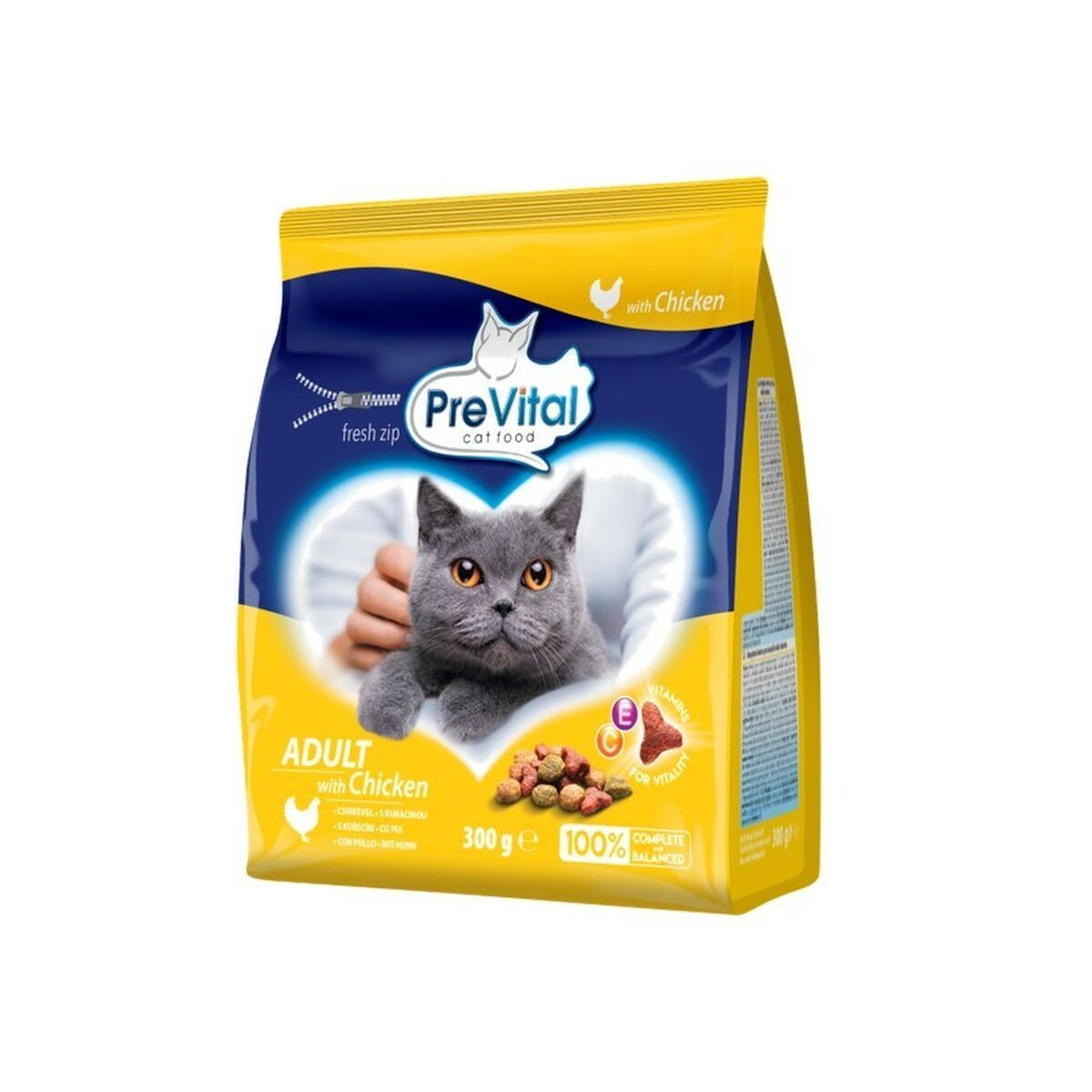 Pienso Prevital Pollo 300 g