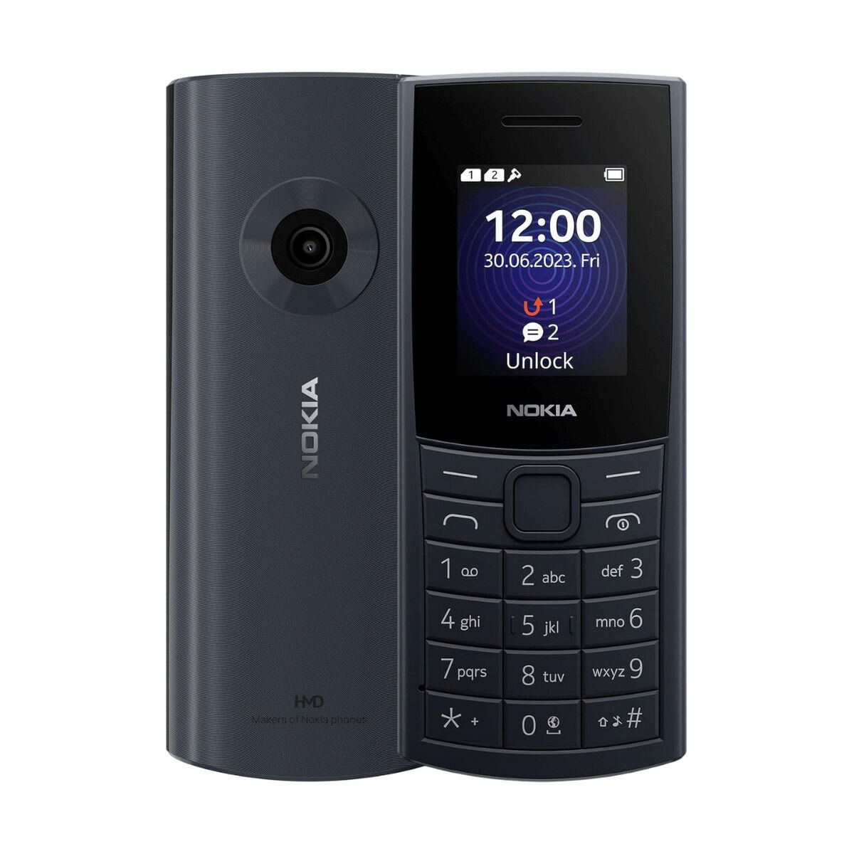 Teléfono Móvil para Mayores Nokia TA-1661 Azul 128 MB
