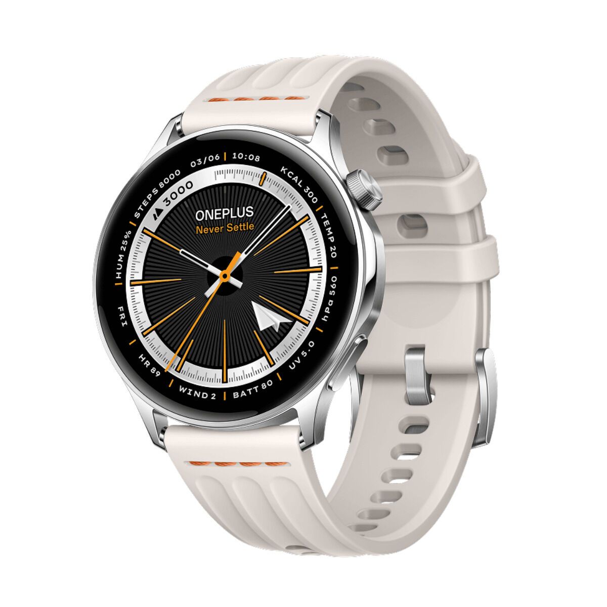 Smartwatch OnePlus Watch Lite Plateado 1,43" 45 mm Ø 45 mm