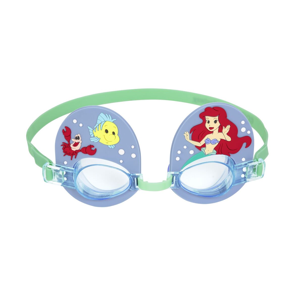 Bestway Gafa Natacion Infantil Correa Silicona Sirenita +3 Años Piscina y Playa 09113