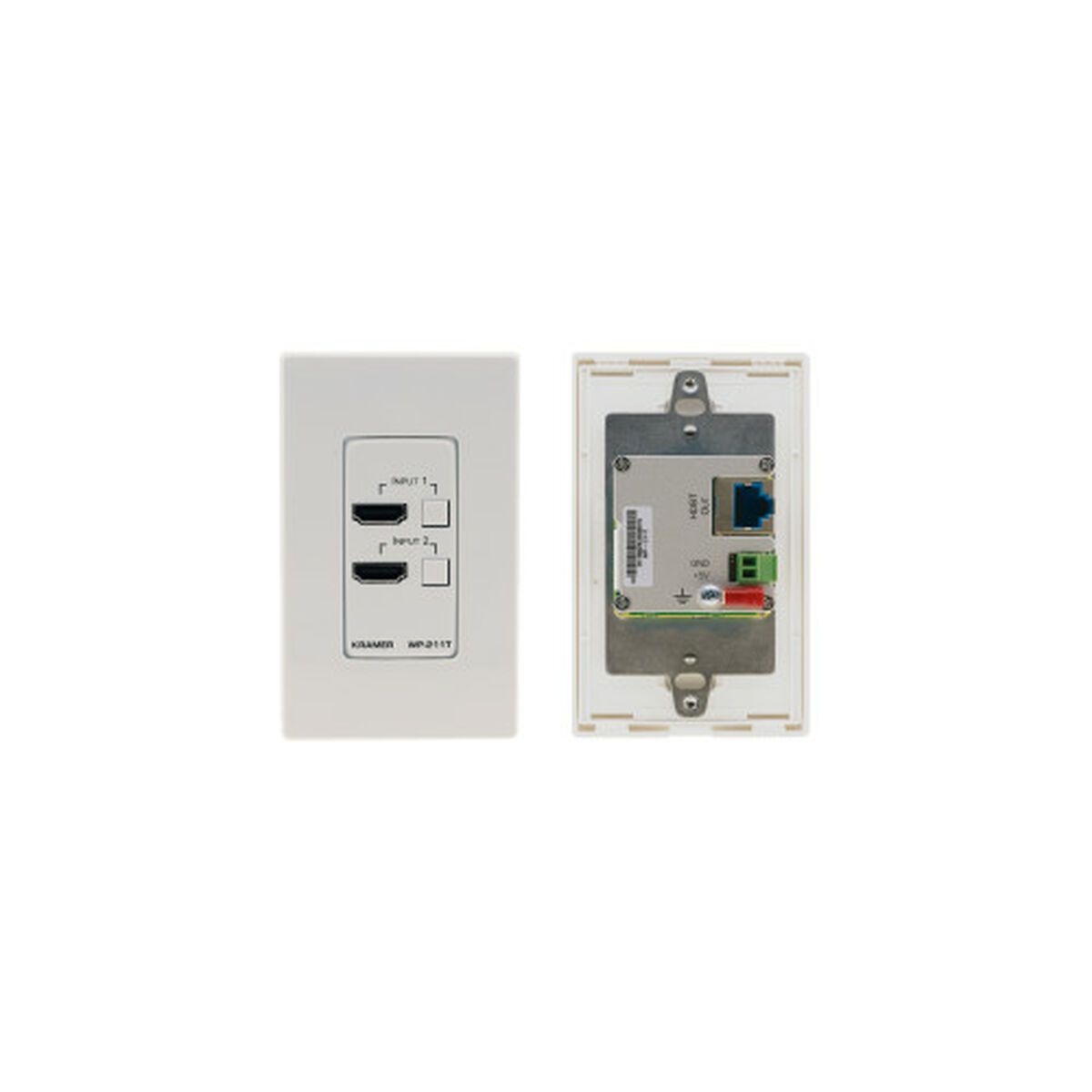 Tapa para Toma Kramer 20-804971195 Blanco Aluminio