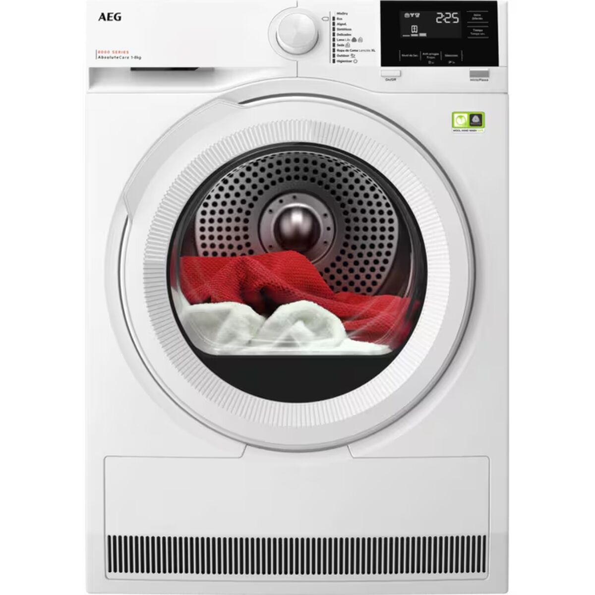 Secadora con bomba de calor AEG TR818A2PB 8 kg