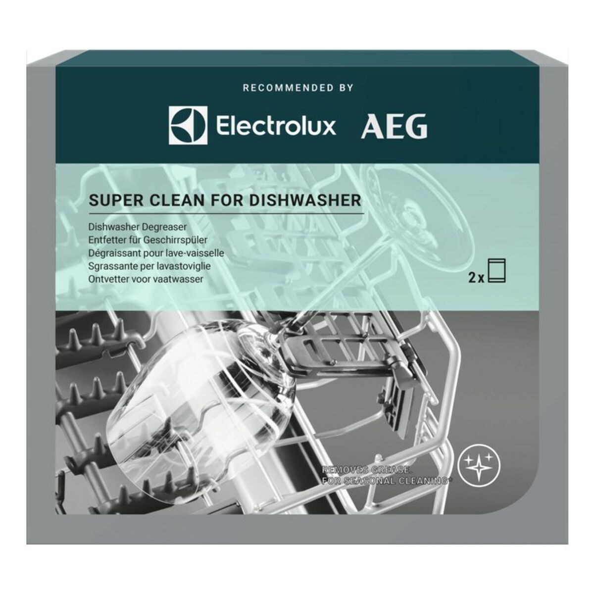 Pastillas para Lavavajillas Electrolux M2DCP051
