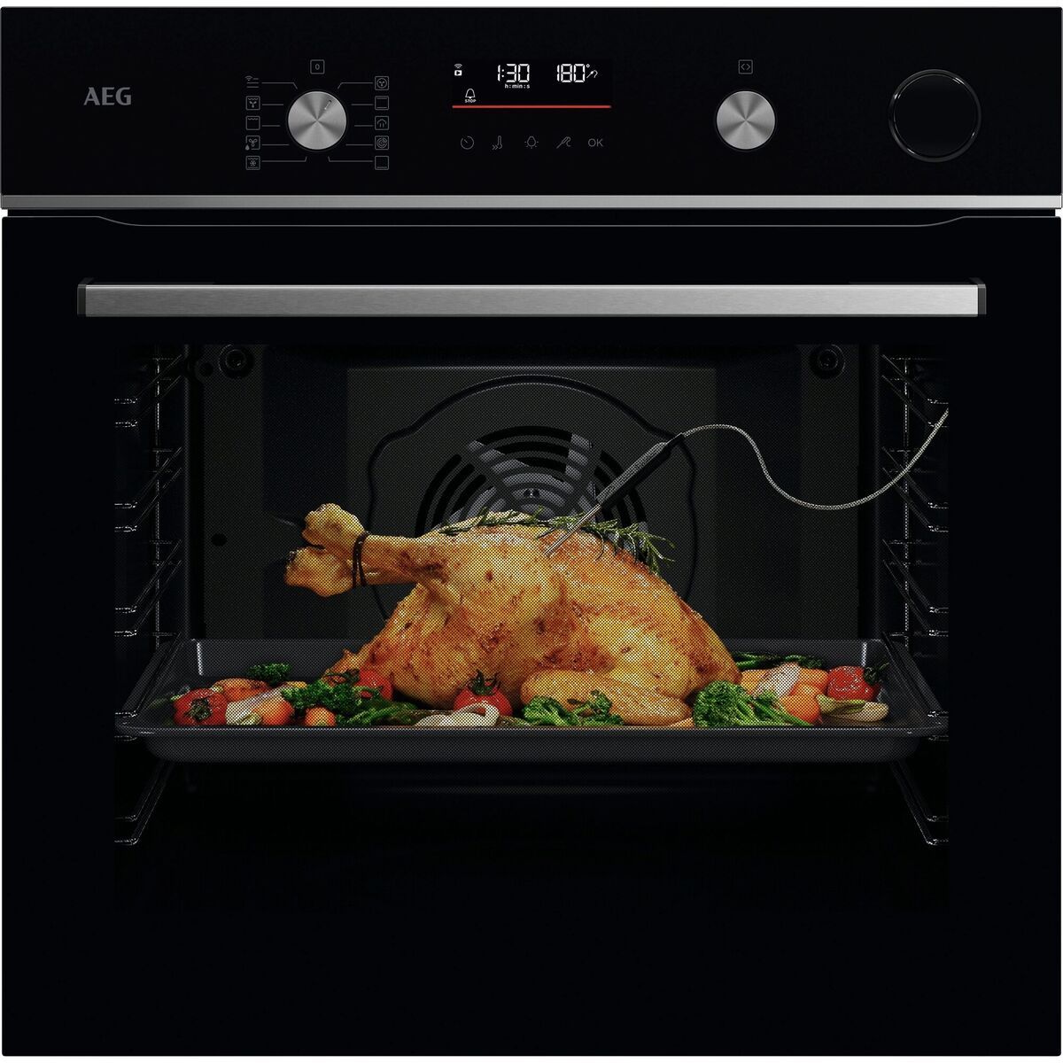 Horno Pirolítico AEG OR6PB51WSB 72 L