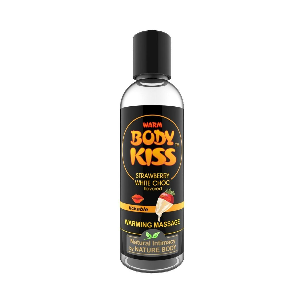 Lubricante Nature Body 100 ml Fresa Chocolate blanco Chocolate