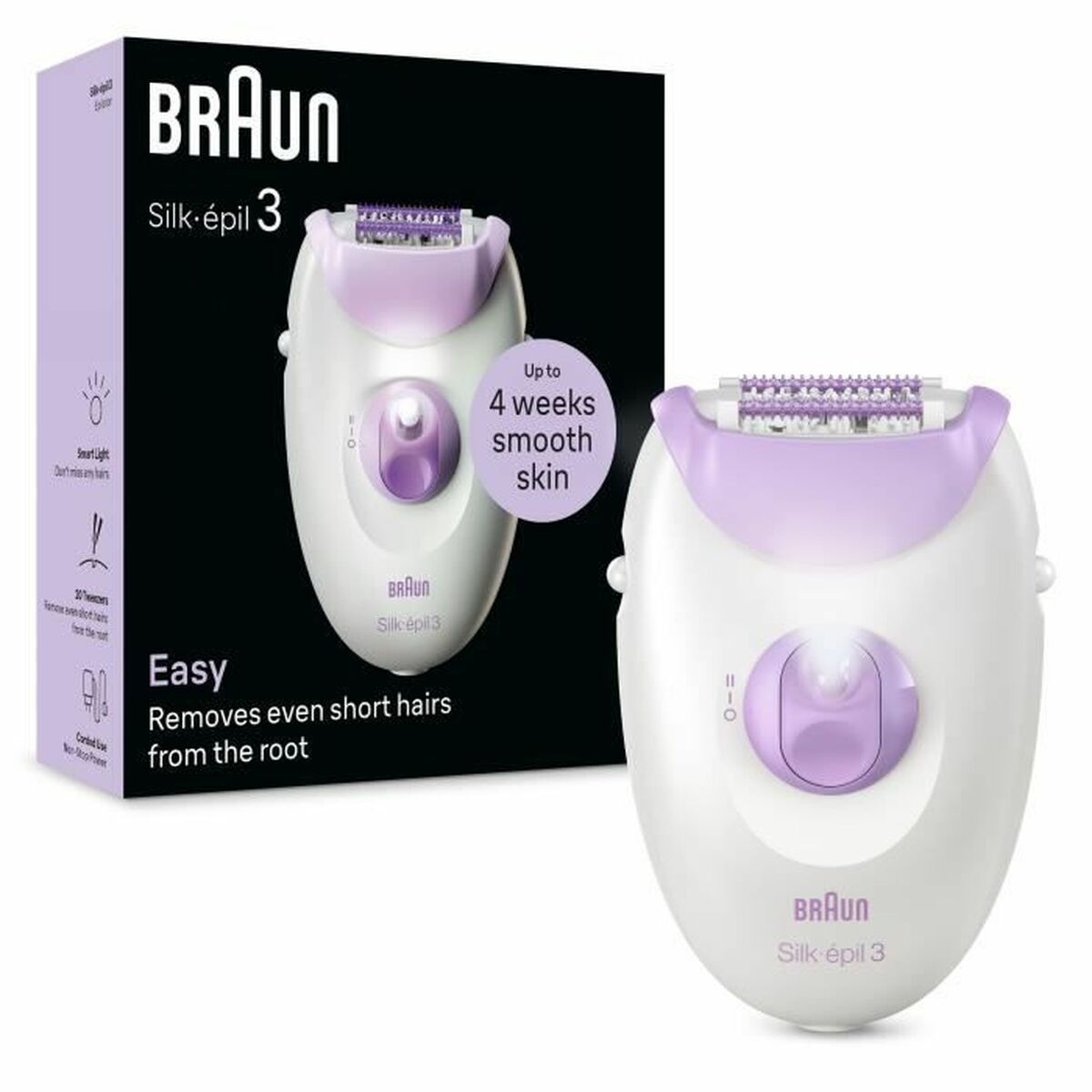 Depiladora Eléctrica Braun SILK EPIL 3