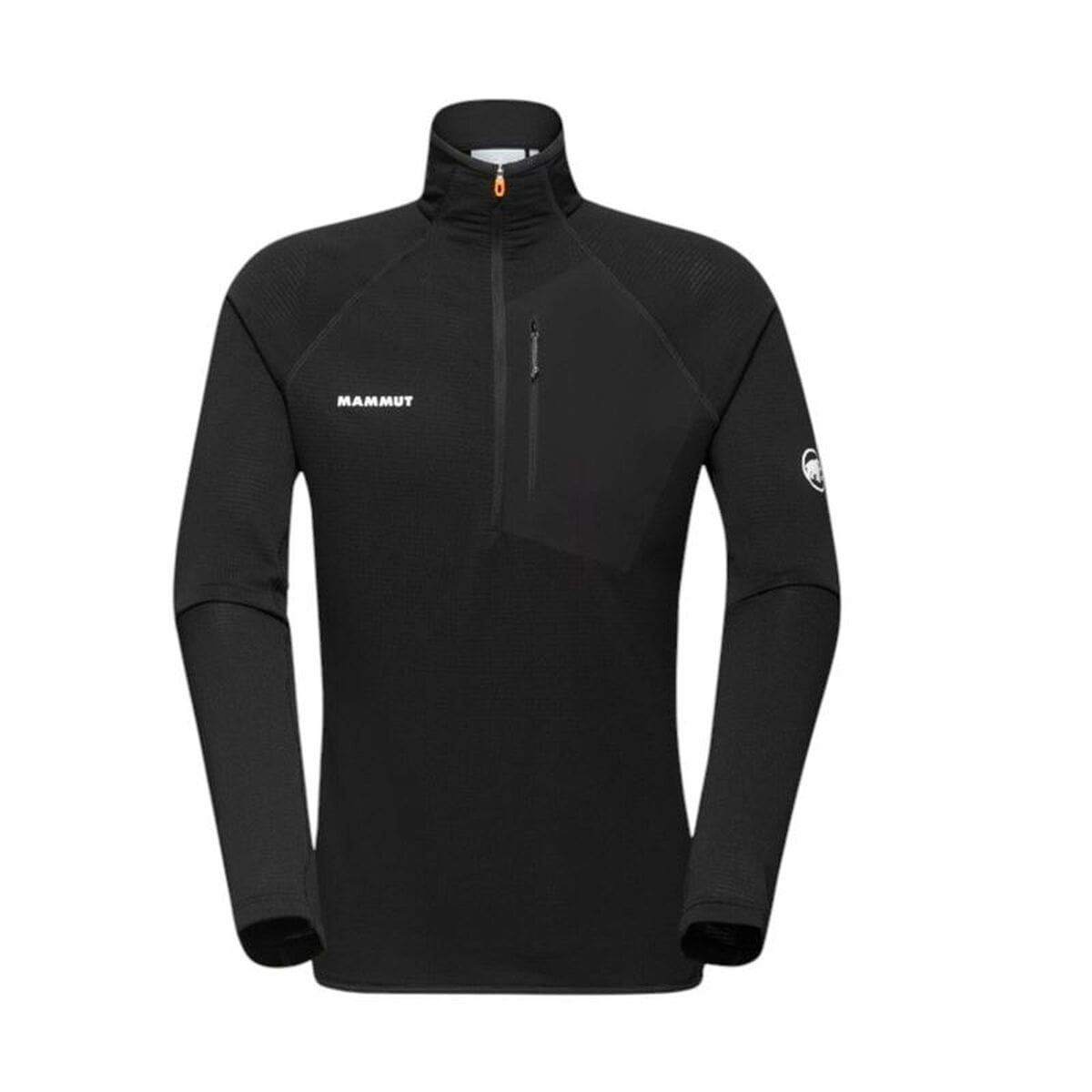 Chaqueta Deportiva para Hombre Mammut Aenergy Light Ml Half Zip Pull Negro