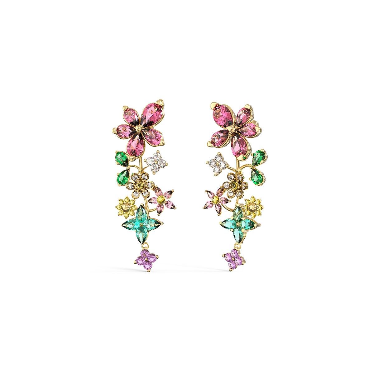 Pendientes Mujer Guess JUBE06030JWYGMCT-U Multicolor