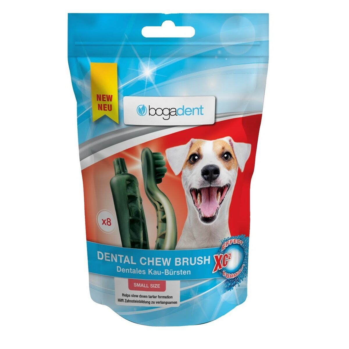 Snack para Perros Bogar Bogadent Dental chew brush Small Pollo 110 g