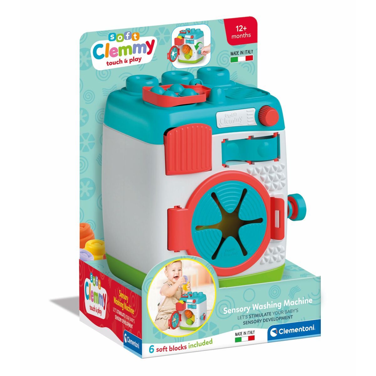 Lavadora de juguete Clementoni Soft Clemmy