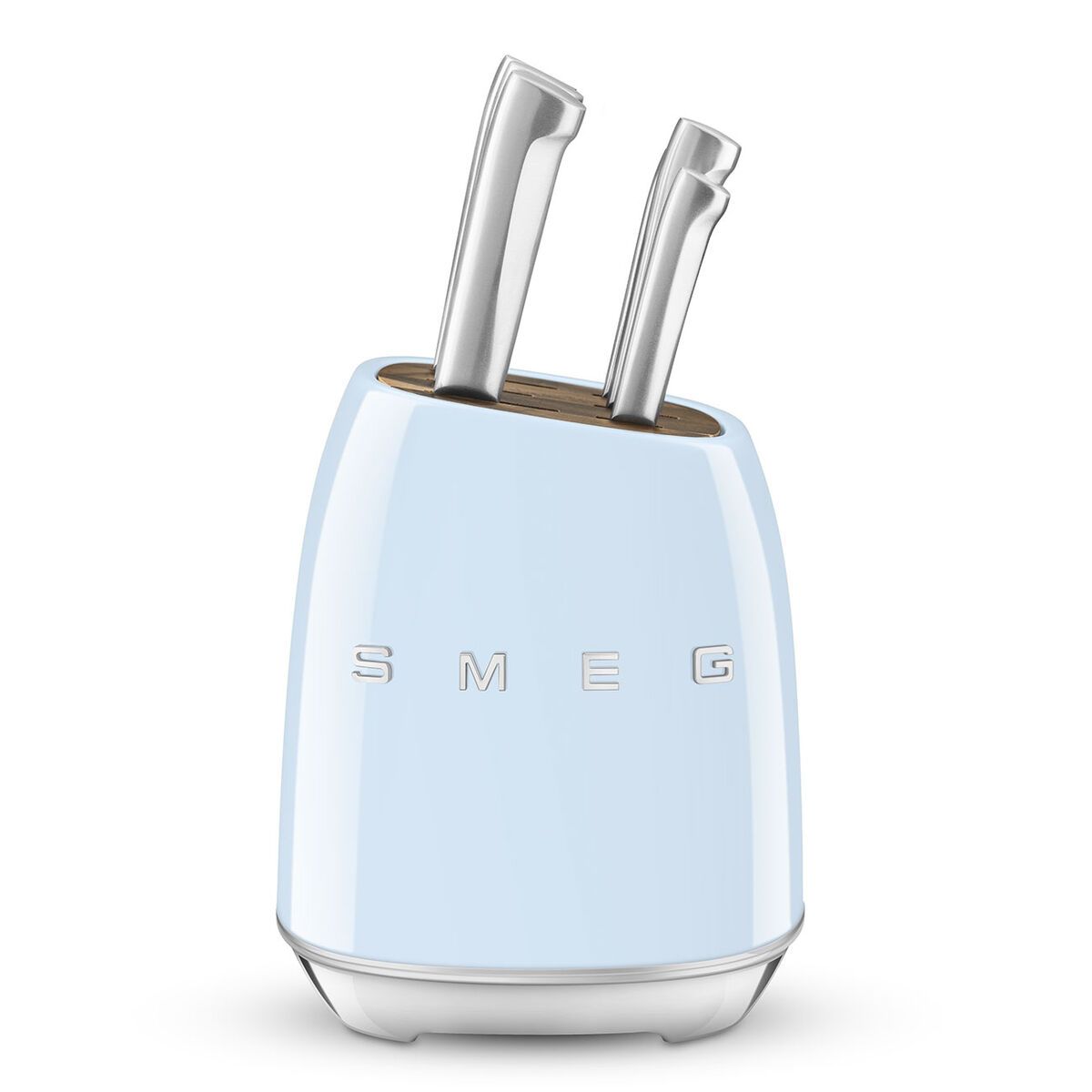 Juego de Cuchillos de Cocina y Soporte Smeg KBSF02PB