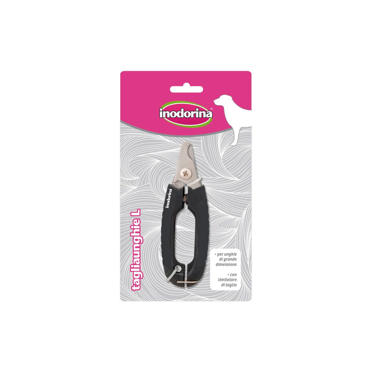 Cortauñas Inodorina Negro Acero L