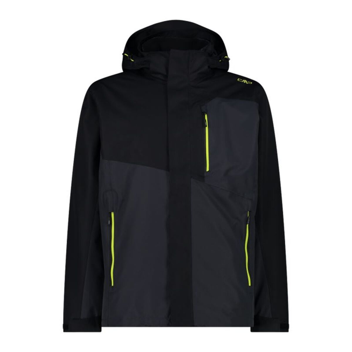 Chaqueta Deportiva para Hombre Campagnolo Man Zip Detachable Inn Negro