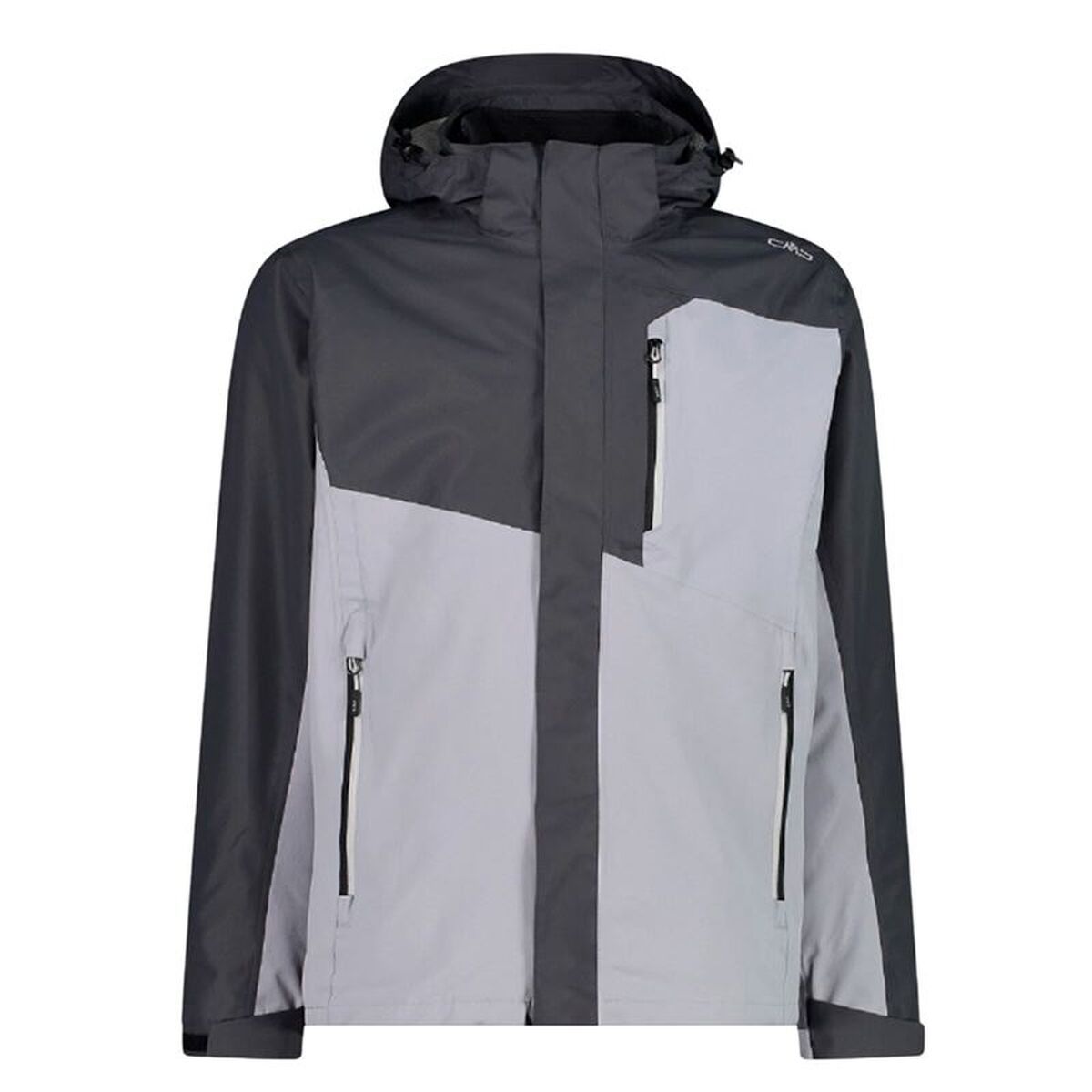 Chaqueta Deportiva para Hombre Campagnolo CMP Man Zip Detachable Inn Gris
