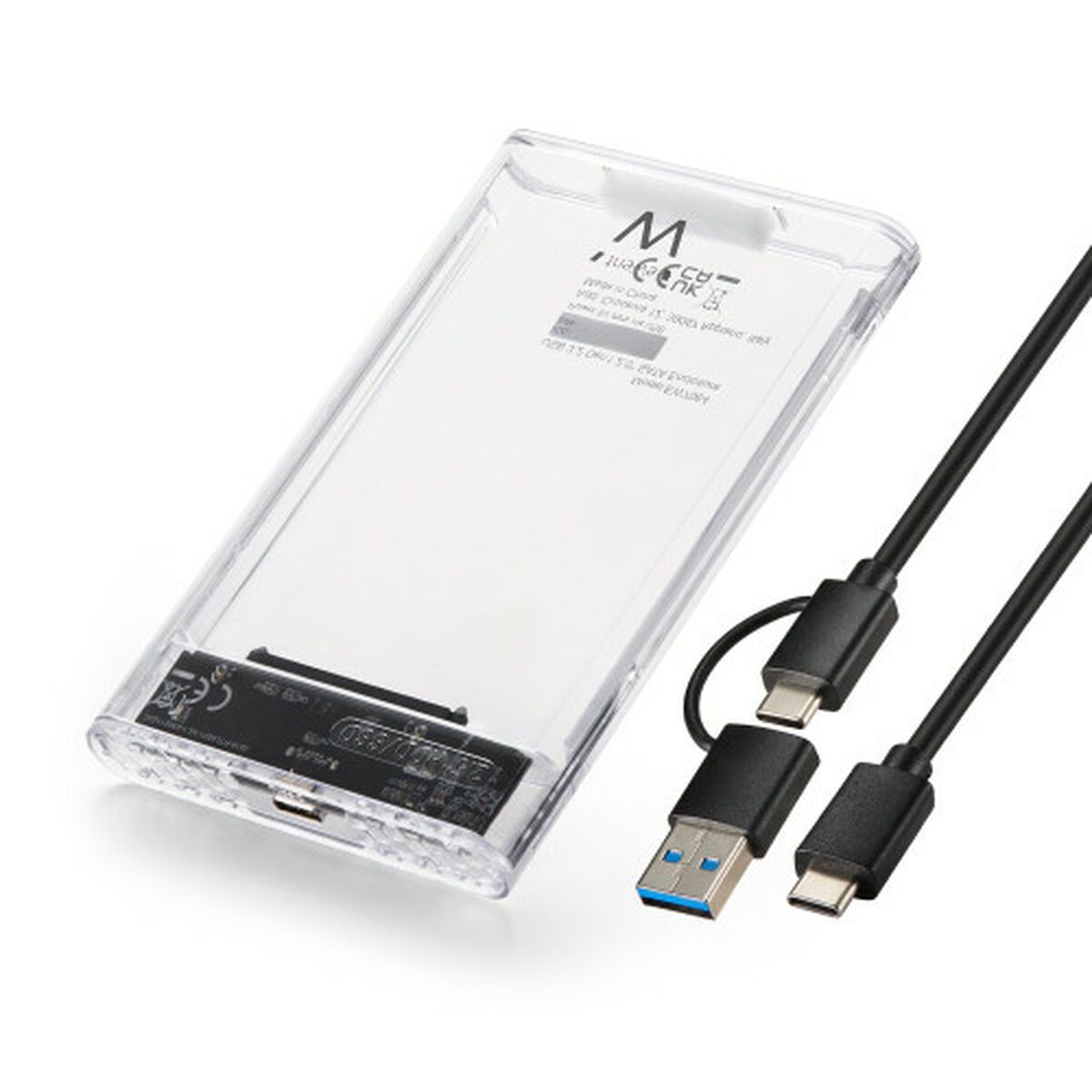 Disco Duro Externo Ewent EW7064 Transparente