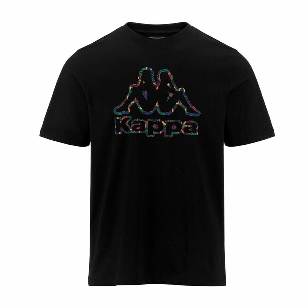 Camiseta de Manga Corta Hombre Kappa Fario Negro