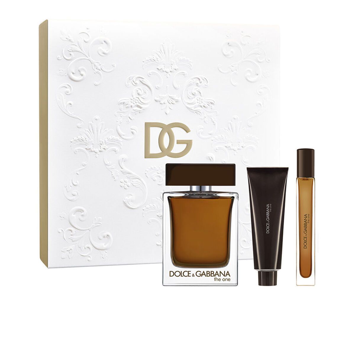 Set de Perfume Hombre Dolce & Gabbana THE ONE FOR MEN 3 Piezas